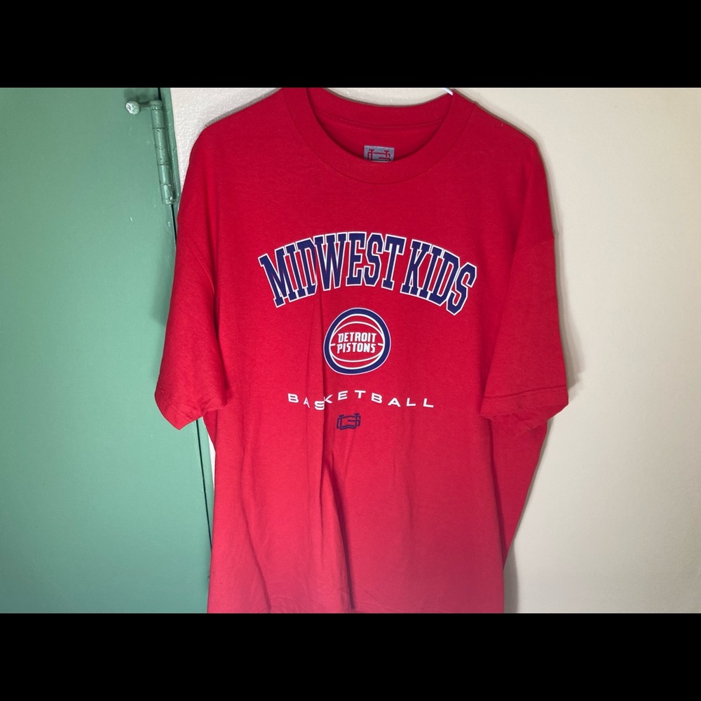 Midwest Kids x Ultragame Pistons Tee
